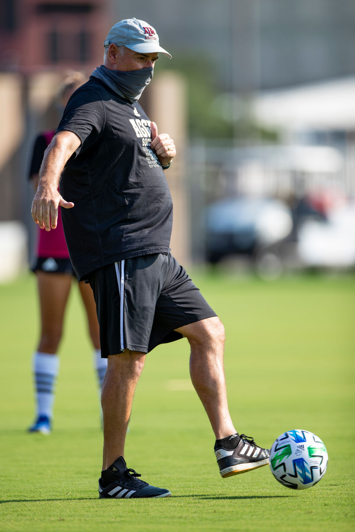 Texas A&M preseason soccer practice